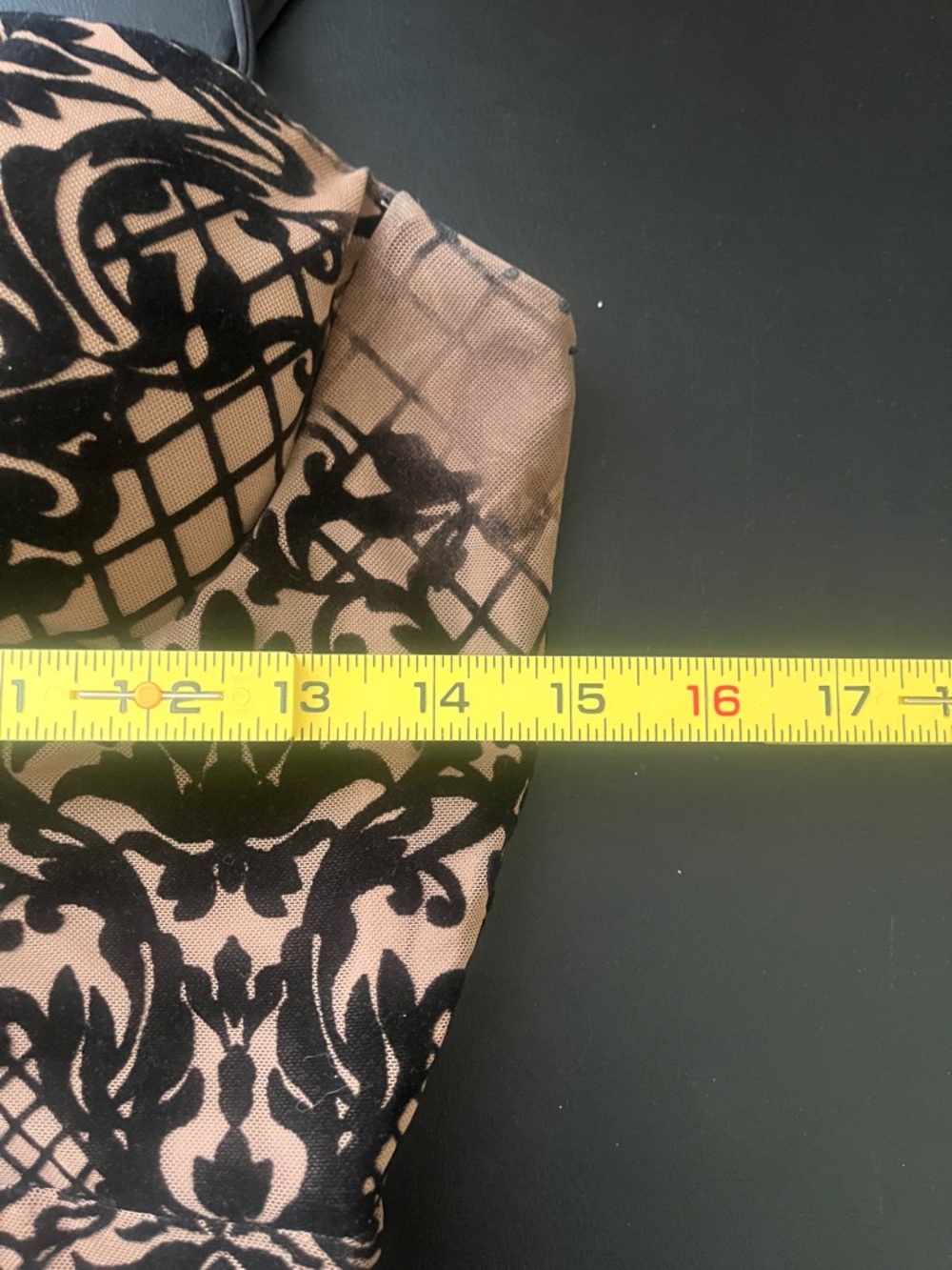 Windsor Black Lace Overlay Nude Mermaid Prom Dress - Picture 14 of 16